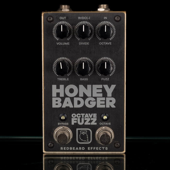 Used Redbeard Effects Honey Badger Octave Fuzz Guitar Effect Pedal With Box