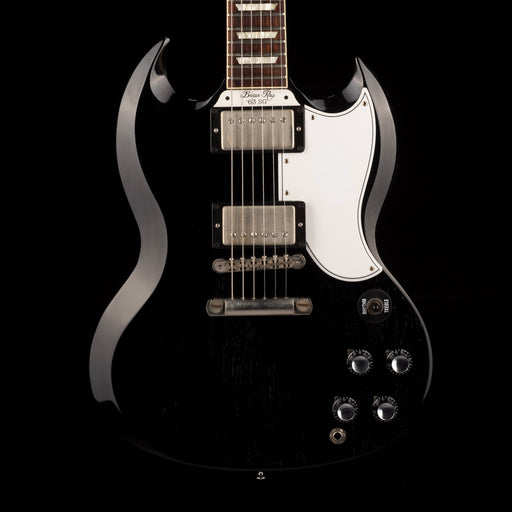 Pre Owned Gibson Custom Shop Brian Ray '63 SG Silver Fox With OHSC