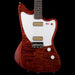 Harmony Limited Edition Silhouette Flame Maple Top Transparent Red Electric Guitar