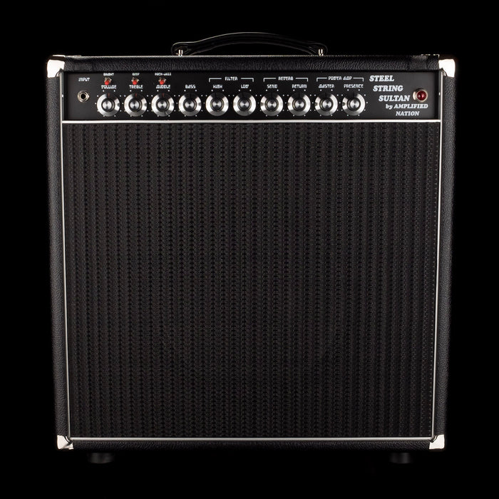 Amplified Nation Steel String Sultan 22W 1x12 Combo Amp Black Tolex Black Grill Celestion G12-65 Speaker