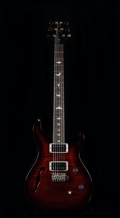 PRS CE 24 Semi-Hollow Scarlet Smokewrap Burst One Off With Gig Bag