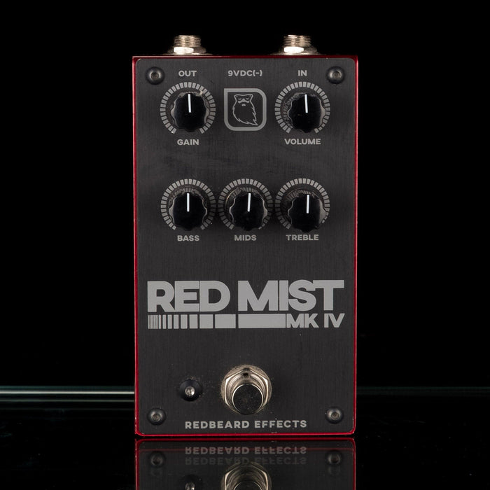 Used Redbeard Effects Red Mist Mk IV High Gain Drive with Box