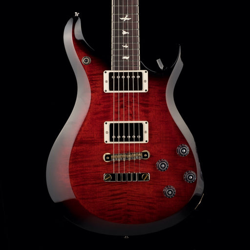 PRS S2 McCarty 594 Custom Color Fire Red Smokeburst with Gig Bag