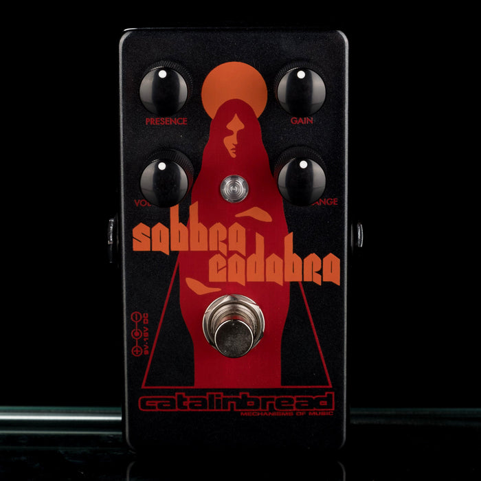 Used Catalinbread Sabbra Cadabra Distortion Guitar Effect Pedal With Box - 2