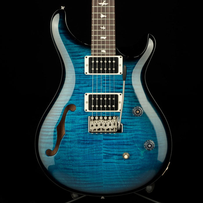 PRS CE24 Semi-Hollow Custom Color Sapphire Smokeburst Electric Guitar