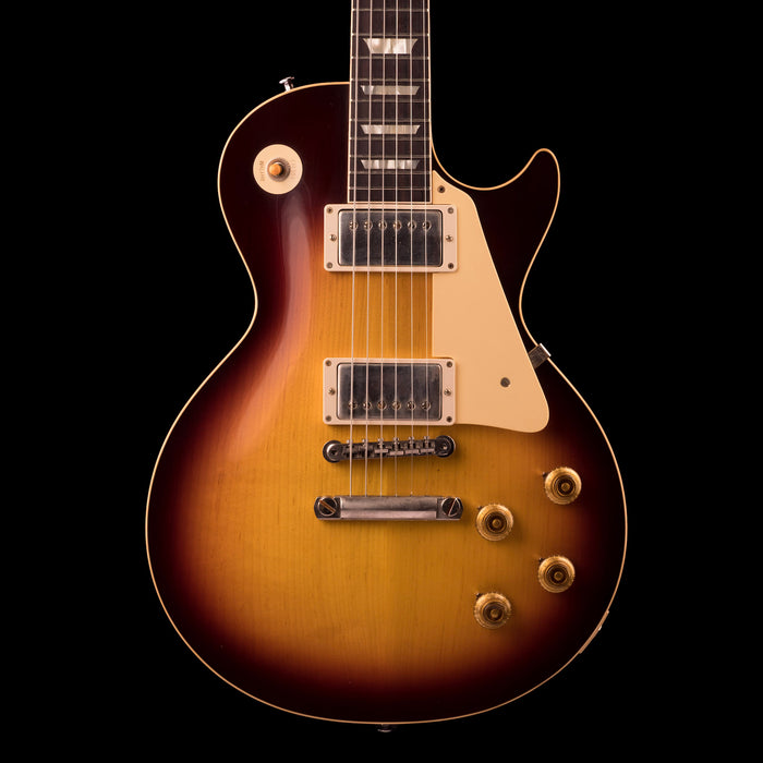 Gibson Custom Shop 1958 Les Paul Standard Reissue VOS Bourbon Burst Electric Guitar With Case