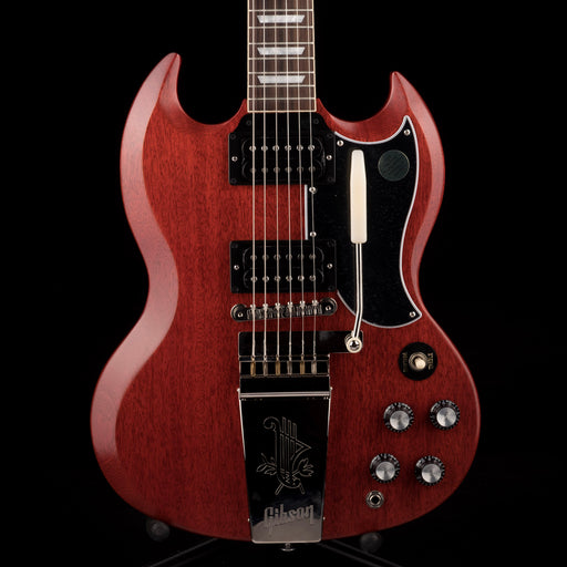 Gibson SG Standard '61 Faded Maestro Vibrola Vintage Cherry With Case