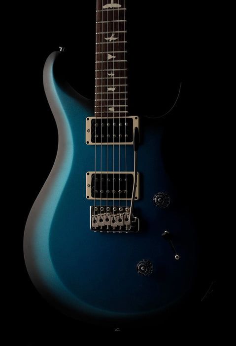 PRS S2 Custom 24 Custom Color Satin Frost Blue Metallic Smokeburst With Bag