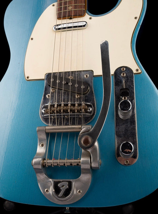 Vintage 1967 Fender Telecaster with Bigsby Lake Placid Blue Owned by Ry Cooder