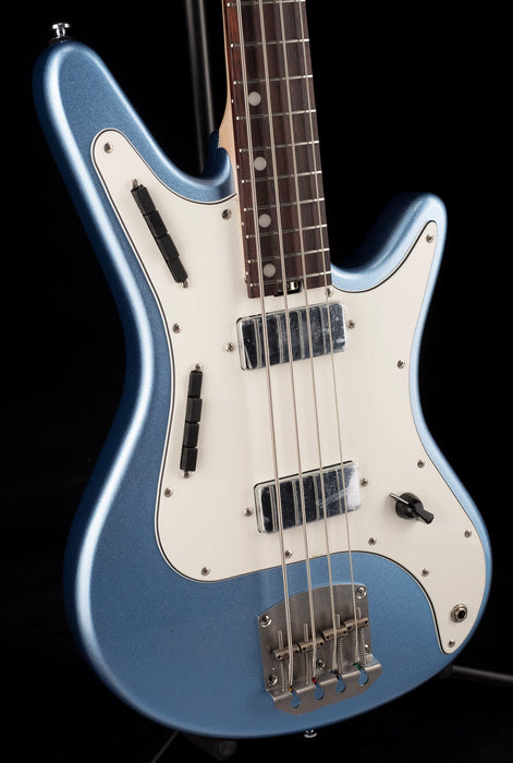 Nordstrand Audio Acinonyx Short Scale Bass - Lake Placid Blue W/ Parchment Guard