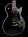 Gibson Custom Shop Les Paul Custom with Ebony Fingerboard Gloss Ebony with Case