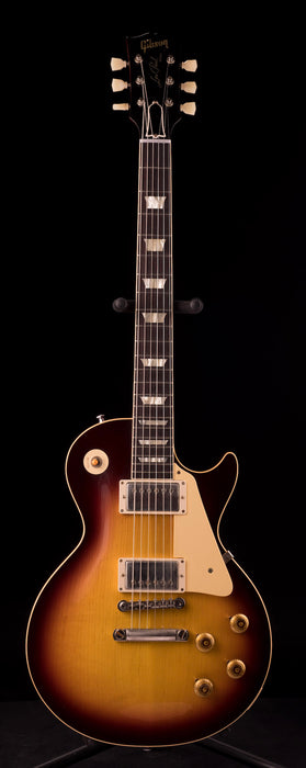 Gibson Custom Shop 1958 Les Paul Standard Reissue VOS Bourbon Burst Electric Guitar With Case