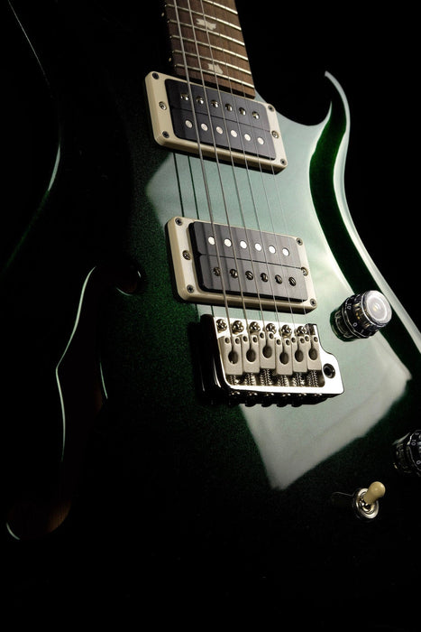 PRS CE24 Semi-Hollow Emerald Metallic With Gig Bag