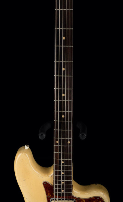 Vintage 1961 Fender Bass VI White Owned by Ry Cooder