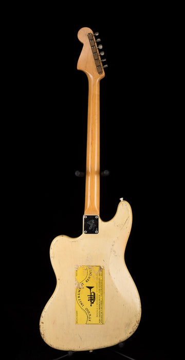 Vintage 1961 Fender Bass VI White Owned by Ry Cooder