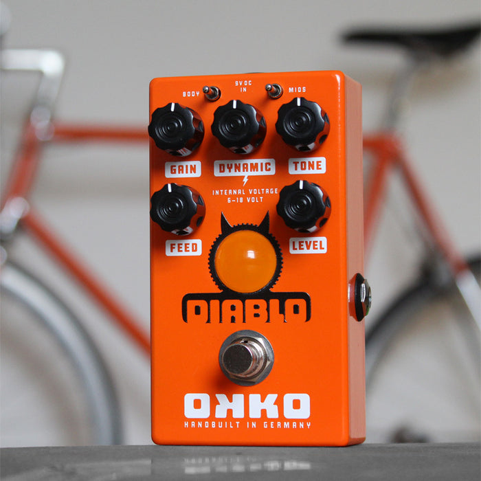 Okko FX Diablo Single Channel Overdrive Guitar Pedal