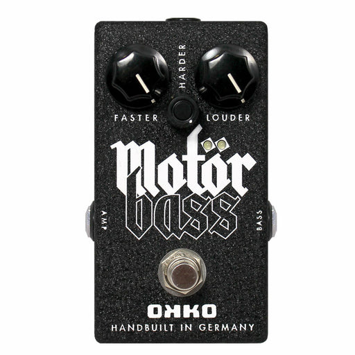 Okko MotorBass Aggressive Punchy Bass Distortion Bass Guitar Pedal