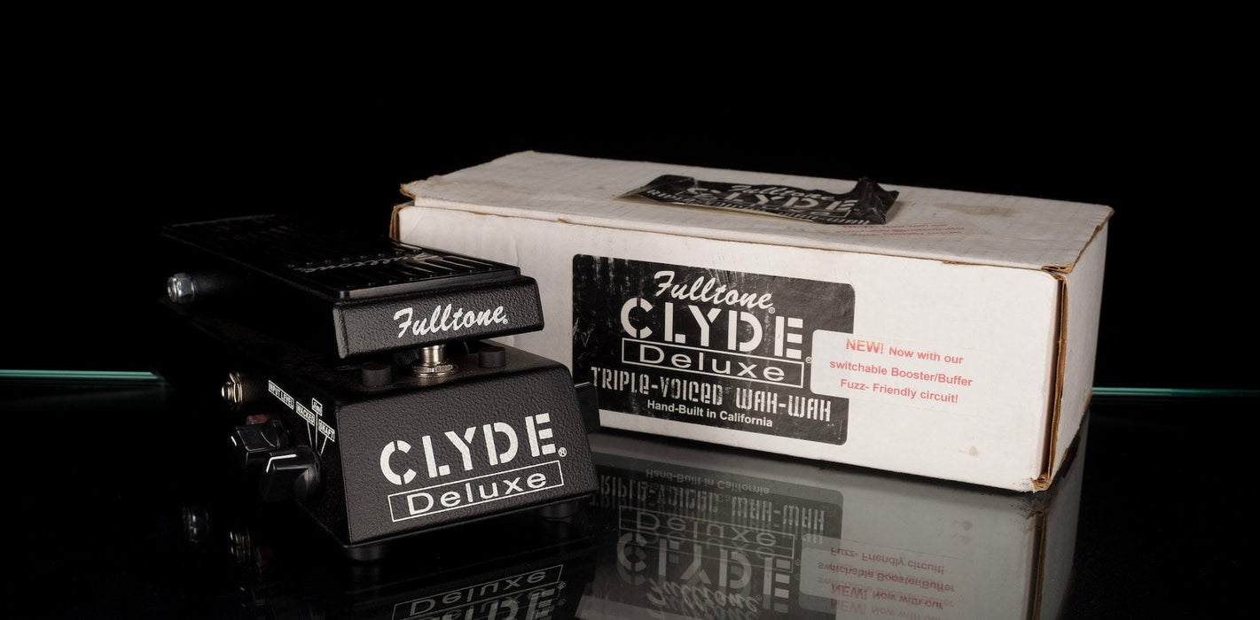 Used Fulltone Clyde Deluxe Wah Pedal with Box