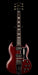 Gibson 1964 SG Standard Reissue With Maestro Vibrola VOS Cherry Red Electric Guitar With Case