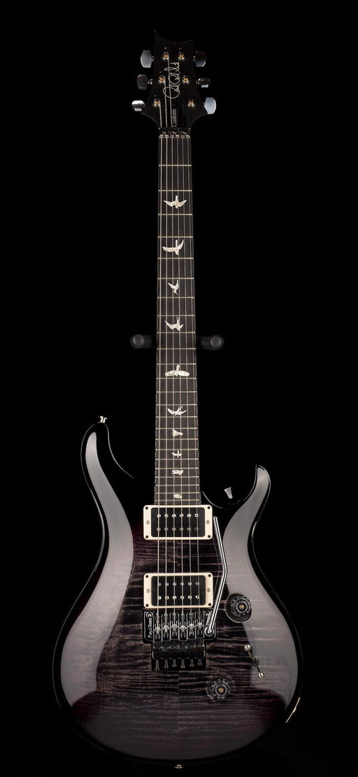 PRS Core Custom 24 Floyd Custom Color Charcoal Violet Tri Color Wrap Burst with Case