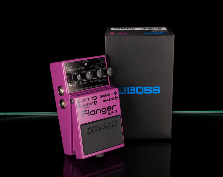 Used Boss BF-3 Flanger Pedal With Box