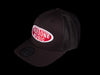 Beckerco Music Trucker Hat Black with Red & White Logo