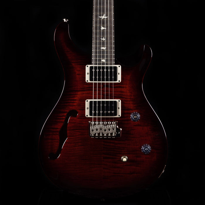 PRS CE 24 Semi-Hollow Scarlet Smokewrap Burst One Off With Gig Bag