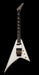 Used Jackson Concept Series Rhoads RR24 HS White With Black Pinstripes with Case