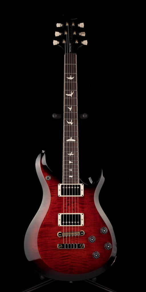 PRS S2 McCarty 594 Custom Color Fire Red Smokeburst with Gig Bag