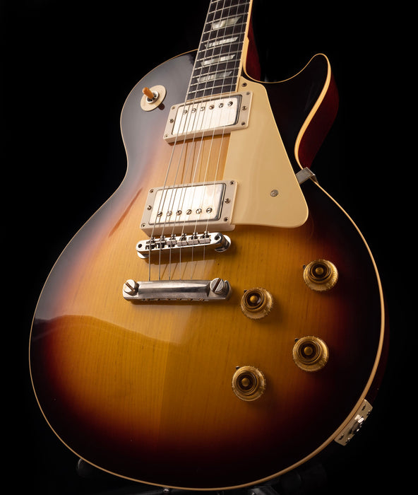 Gibson Custom Shop 1958 Les Paul Standard Reissue VOS Bourbon Burst Electric Guitar With Case