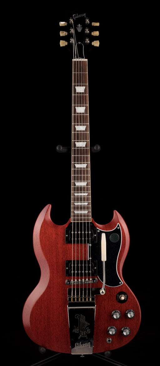 Gibson SG Standard '61 Faded Maestro Vibrola Vintage Cherry With Case