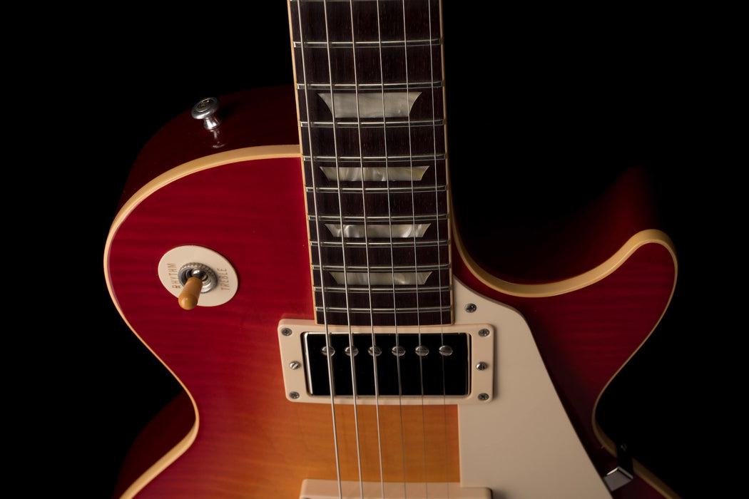 Pre Owned Gibson Custom Shop 50th Anniversary '60's Les Paul Standard Cherry Sunburst R-0 Pilot Run Version 3 With OHSC