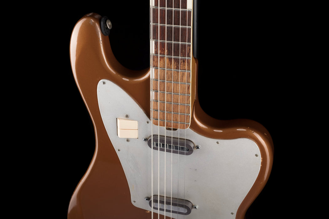 Vintage Teisco Bass VI Owned by Ry Cooder