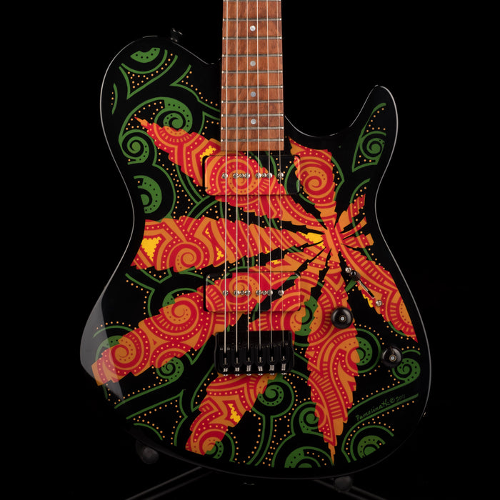 Lipe Guitars Sativa With Case and Painting - Pamelina H Collection