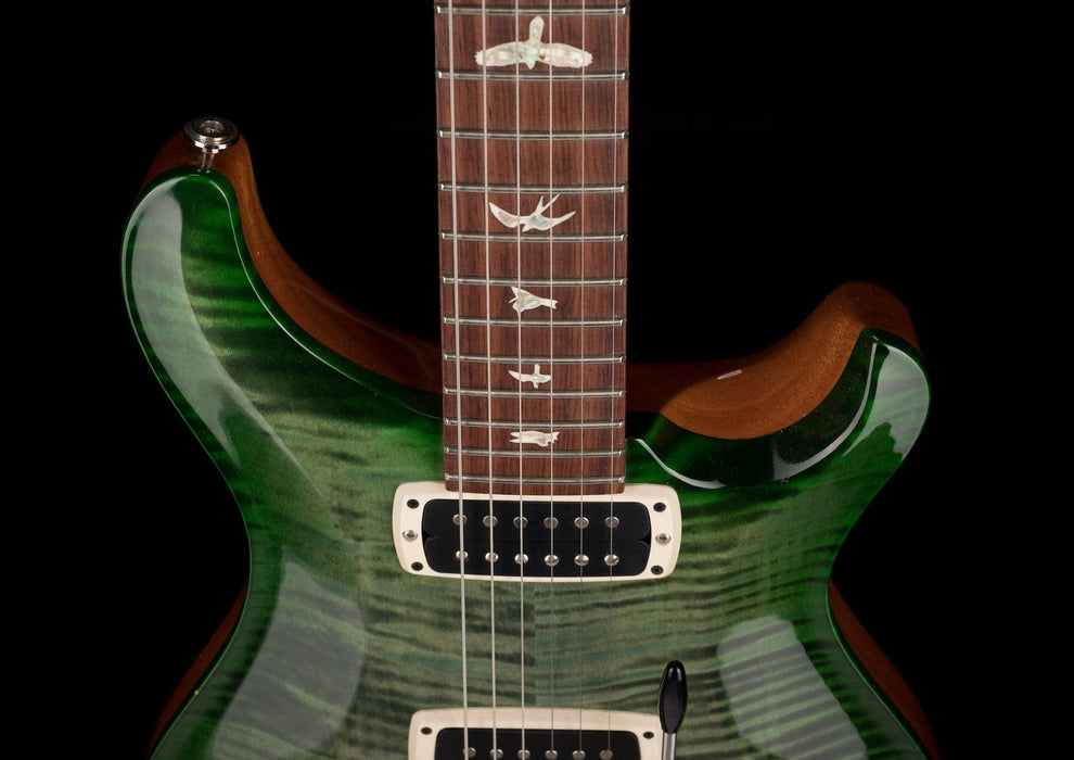 Used PRS 408 Trampas Green Burst Electric Guitar With OHSC