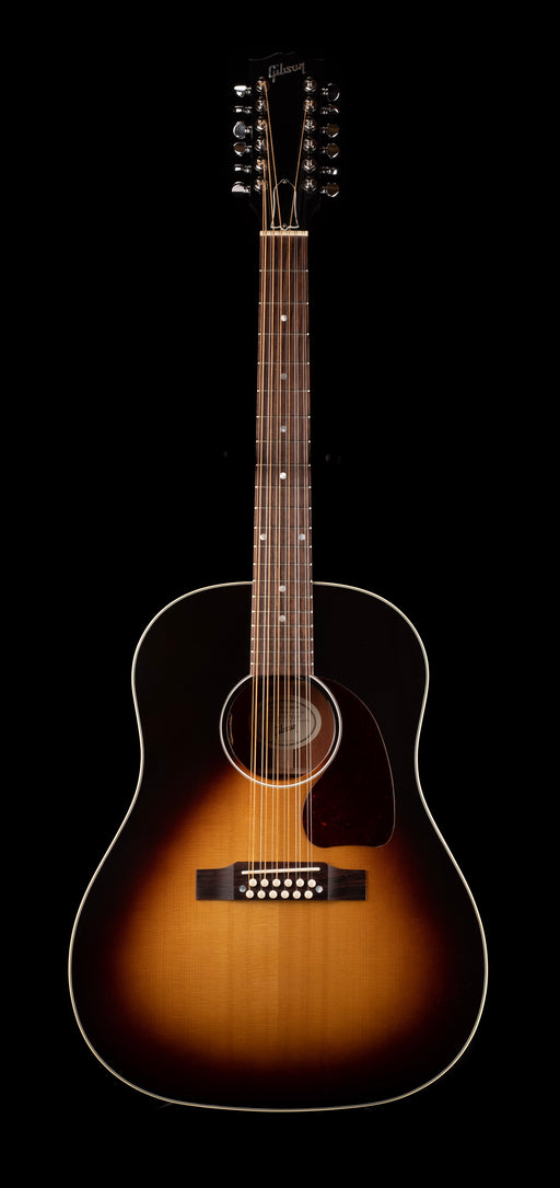 Gibson J-45 Standard 12-String Vintage Sunburst Acoustic Electric Guitar With Case