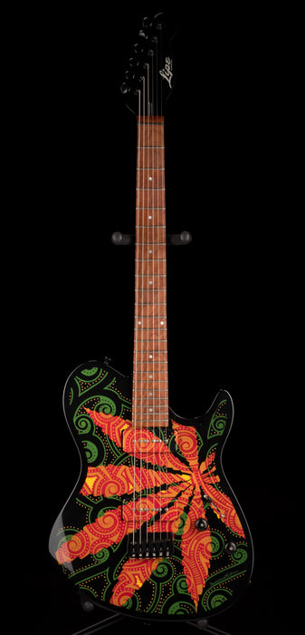 Lipe Guitars Sativa With Case and Painting - Pamelina H Collection