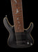 Pre Owned Schecter Damien Platinum 9-string Matte Black Electric Guitar With Gig Bag