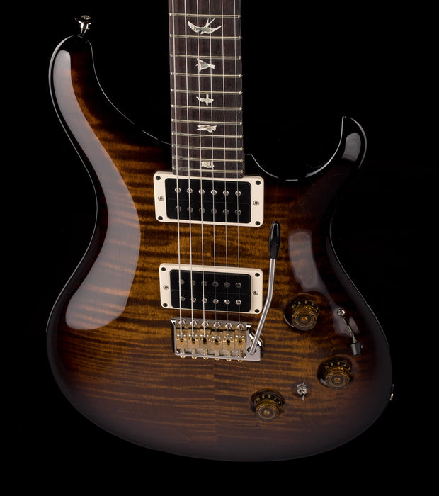 PRS Core Custom 24 Piezo Pattern Regular Black Gold Wrap Burst Electric Guitar With Case