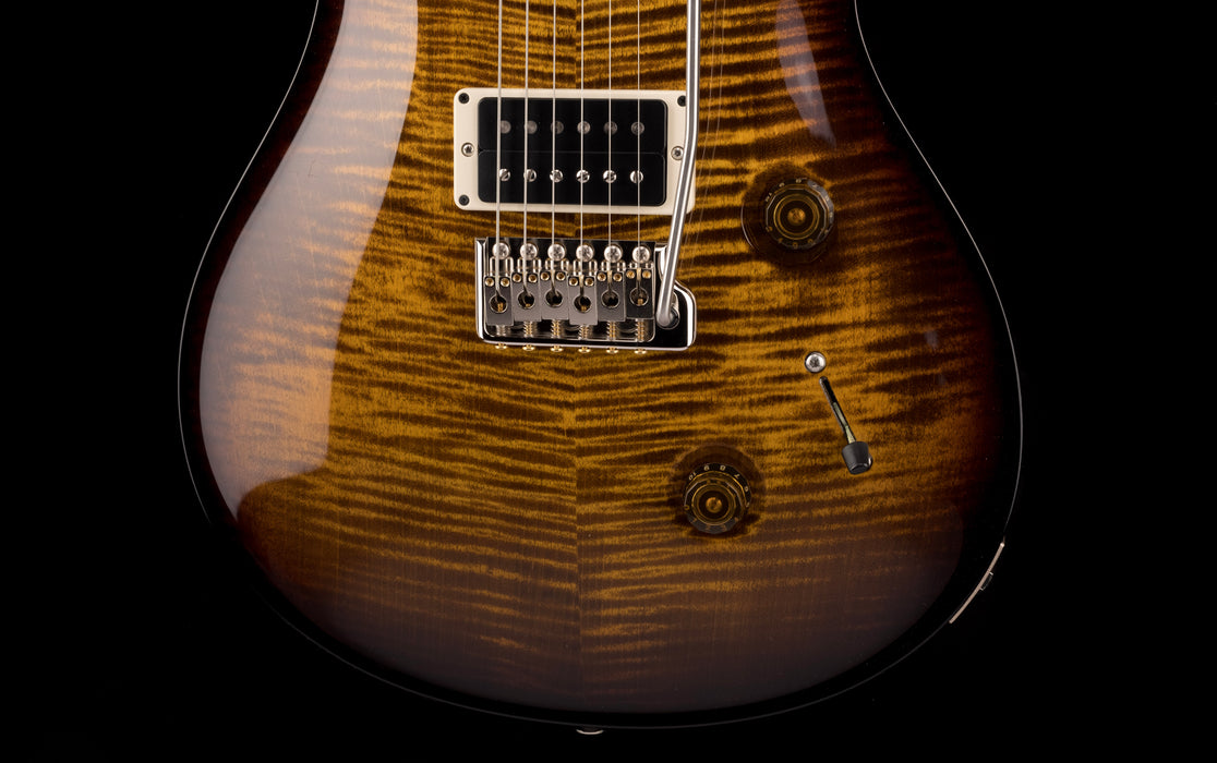 PRS Core Custom 24 Pattern Thin Black Gold Burst