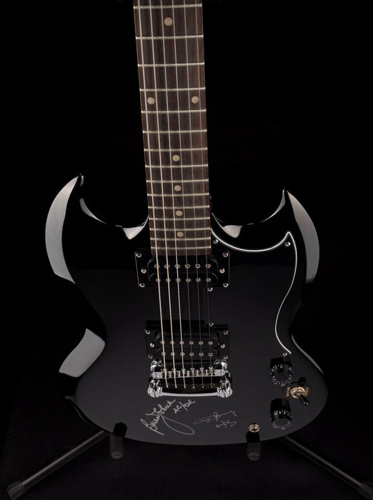 Pre Owned Epiphone SG Special Signed by Angus Young & Brian Johnson of AC/DC With HSC