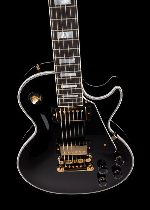 Gibson Custom Shop Les Paul Custom with Ebony Fingerboard Gloss Ebony with Case