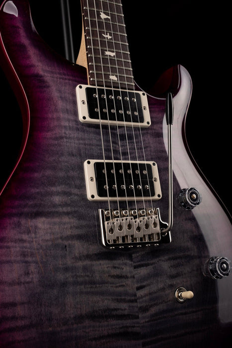 PRS CE24 Custom Color Charcoal Violet Wrap Burst