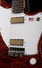 Harmony Limited Edition Silhouette Flame Maple Top Transparent Red Electric Guitar