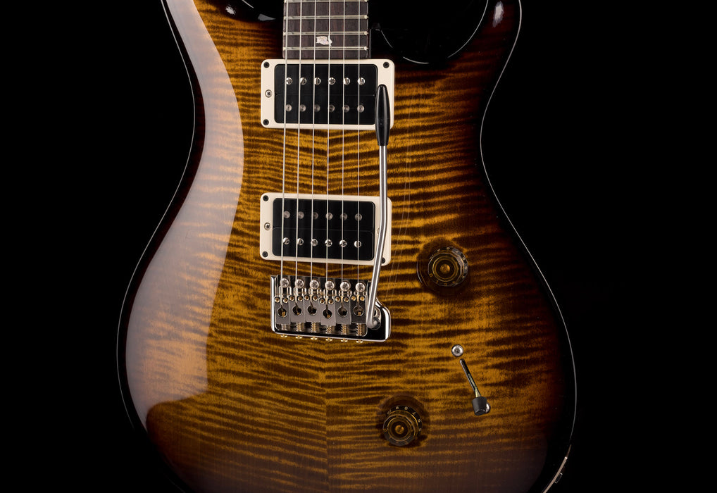 PRS Core Custom 24 Pattern Thin Black Gold Burst