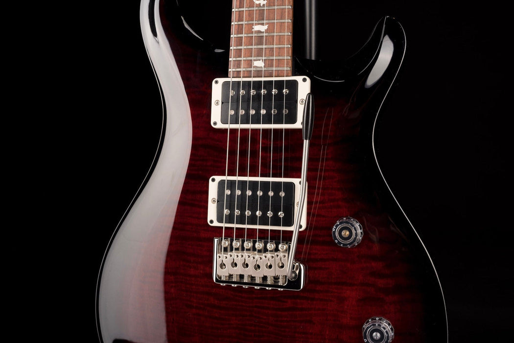 PRS CE24 Custom Color Fire Red Smokewrap Burst