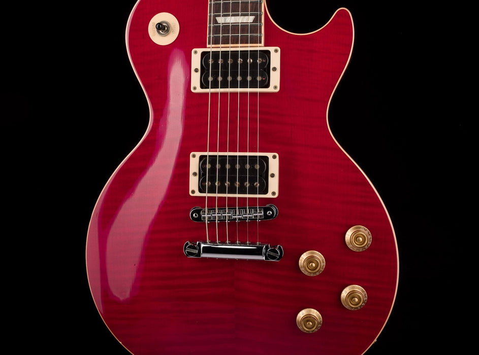 Used Gibson 120th Anniversary Les Paul Standard Plus AAAA Flametop Brilliant Red with OHSC