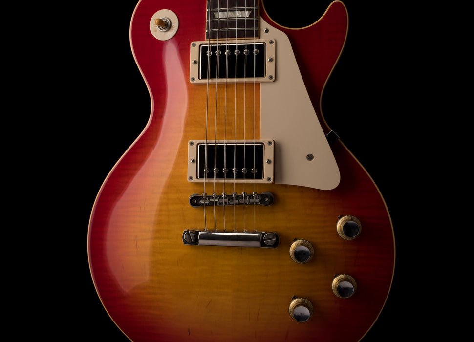 Pre Owned Gibson Custom Shop 50th Anniversary '60's Les Paul Standard Cherry Sunburst R-0 Pilot Run Version 3 With OHSC