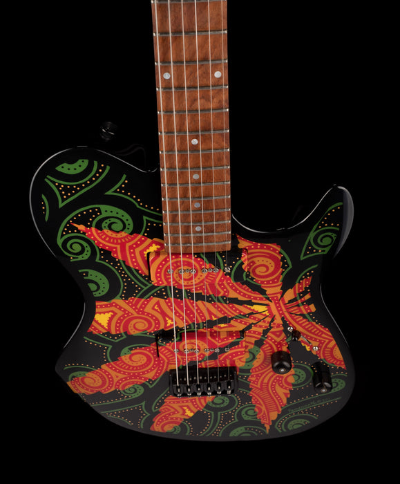 Lipe Guitars Sativa With Case and Painting - Pamelina H Collection