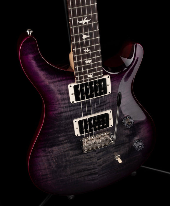 PRS CE24 Custom Color Charcoal Violet Wrap Burst